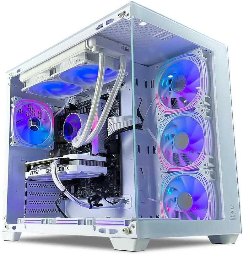 کامپیوتر گیمینگ والکری - پردازنده Intel Core i7-12700F | کارت گرافیک GeForce RTX 5060 8GB | رم 32GB DDR5 | حافظه SSD NVMe 1TB | خنک کننده مایع 240mm | مادربرد B760 | منبع تغذیه 650W 80+ | WiFi/BT/Win11 Pro | کامپیوتر رومیزی کامپیوتر گیمینگ والکری - پردازنده Intel Core i7-12700F | کارت گرافیک GeForce RTX 5060 8GB | رم 32GB DDR5 | حافظه SSD NVMe 1TB | خنک کننده مایع 240mm | مادربرد B760 | منبع تغذیه 650W 80+ | WiFi/BT/Win11 Pro | کامپیوتر رومیزی