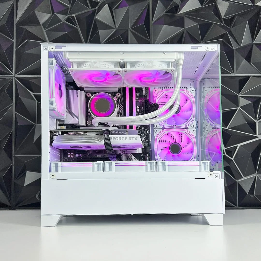 کامپیوتر گیمینگ GAME SEKRET Trident - پردازنده Intel Core i7-12700K | کارت گرافیک GeForce RTX 5060 8GB | رم 32GB DDR5 | حافظه SSD NVMe 2TB | خنک کننده مایع 240mm | مادربرد B760 | منبع تغذیه 650W 80+ | WiFi/BT/Win11 Pro | کامپیوتر رومیزی