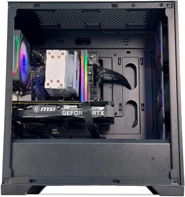 کامپیوتر گیمینگ Vortex - AMD Ryzen 5-3600 | کارت گرافیک GeForce RTX 3050 6GB | رم 16GB DDR4 | حافظه SSD 1TB M.2 NVMe | خنک کننده بادی | مادربرد B650 MB | منبع تغذیه 500W 80+ | WiFi/BT/Win11 Pro | کامپیوتر رومیزی