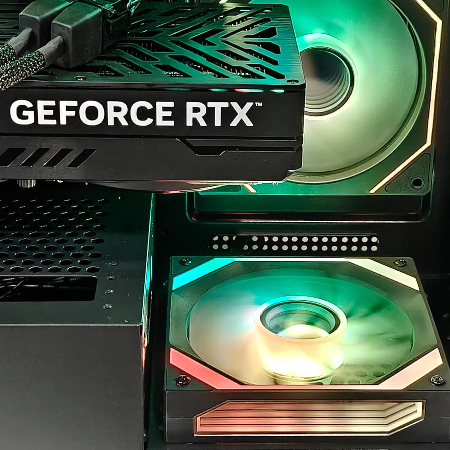 کامپیوتر گیمینگ AMD Ryzen 7-7800X3D تا 5.0 گیگاهرتز | پردازنده گرافیکی NVIDIA RTX 5060 8GB GDDR7 | رم 32GB DDR5 6000Mhz | SSD 1TB M.2 NVMe | خنک کننده مایع 360mm | دارای WiFi | ویندوز 11 پرو (RTX 5060 8GB) کامپیوتر گیمینگ AMD Ryzen 7-7800X3D تا 5.0 گیگاهرتز | پردازنده گرافیکی NVIDIA RTX 5060 8GB GDDR7 | رم 32GB DDR5 6000Mhz | SSD 1TB M.2 NVMe | خنک کننده مایع 360mm | دارای WiFi | ویندوز 11 پرو (RTX 5060 8GB)