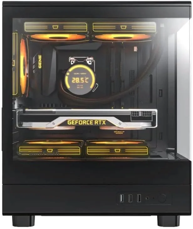 کامپیوتر گیمینگ رومیزی با عملکرد بالا، پردازنده Intel i5-12400F و کارت گرافیک RTX 3050 | رم DDR4 16GB | حافظه SSD 500GB | بدون خنک کننده پردازنده