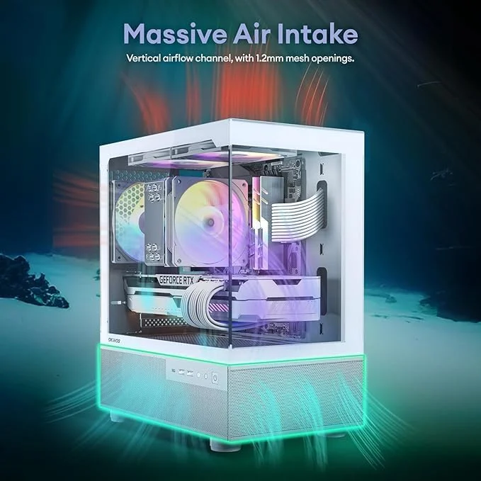 کامپیوتر گیمینگ iDEALS با پردازنده CORE I5 7500 | گزینه‌های کارت گرافیک | رم 32 گیگابایت | اس اس دی 1 ترابایت | ویندوز 10/11 | وای فای 6 | کامپیوتر گیمینگ/ایستگاه کاری iDEALS (GTX 1660 SUPER 6GB)