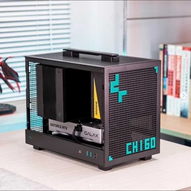 کامپیوتر رومیزی کوچک قابل حمل iDEALS برای بازی یا ایستگاه کاری، مشکی: AMD Ryzen 7 | انتخاب کارت گرافیک | 32 گیگابایت رم | 1 ترابایت SSD NMVE/SATA | ویندوز 10 | وای فای و بلوتوث آماده (RYZEN 7 + کارت گرافیک 6 گیگابایتی GTX 1660 SUPER)