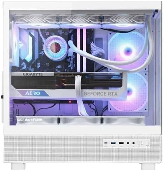 کامپیوتر رومیزی گیمینگ/ایستگاه کاری اقتصادی iDEALS LIQUID: پردازنده CORE I7 10700F | رم 16 گیگابایتی | انتخاب کارت گرافیک | 1 ترابایت NVME SSD | ویندوز 10 (Core i7 10700F + RTX 3090 24GB DDR6)