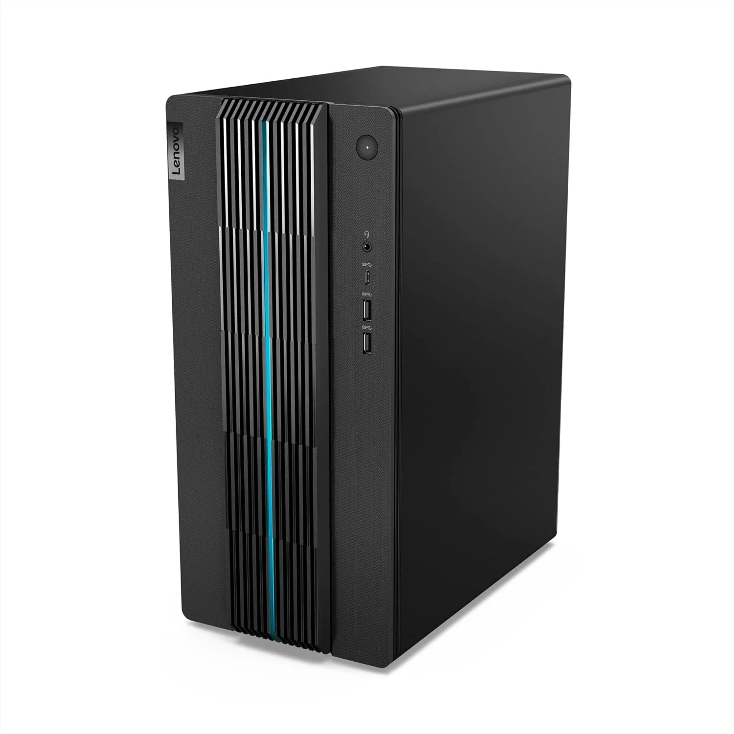 کامپیوتر گیمینگ لنوو IdeaCentre Gaming 5 Gen 7 (پردازنده Intel Core i5-12400F، رم 16 گیگابایت، SSD 512 گیگابایت، NVIDIA GeForce RTX 3060-12GB، بدون سیستم عامل)، مشکی، کیبورد اسپانیایی QWERTY