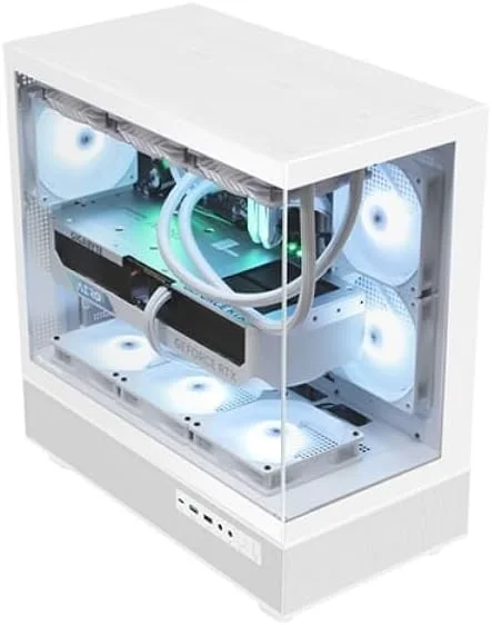 کامپیوتر رومیزی گیمینگ/ایستگاه کاری اقتصادی iDEALS LIQUID: پردازنده CORE I7 10700F | رم 16 گیگابایتی | انتخاب کارت گرافیک | 1 ترابایت NVME SSD | ویندوز 10 (Core i7 10700F + RTX 3090 24GB DDR6)