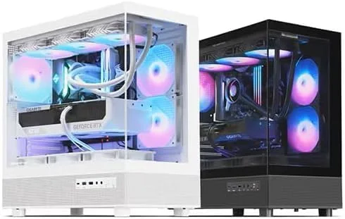 کامپیوتر گیمینگ خنک شونده با مایع CORE I7 7700 | گزینه های کارت گرافیک | 16 گیگابایت رم | 1 ترابایت SSD | ویندوز 10/11 | WIFI 6 | ایده آل برای کامپیوتر گیمینگ/ایستگاه کاری (RTX 3080 10GB)