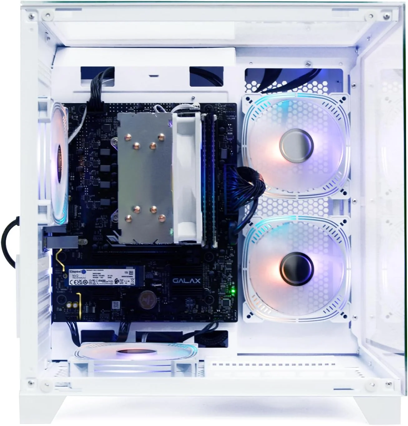 کامپیوتر گیمینگ رومیزی LXZ، R7 5700G، 4.4GHz، 32GB DDR4، 1TB NVMe SSD