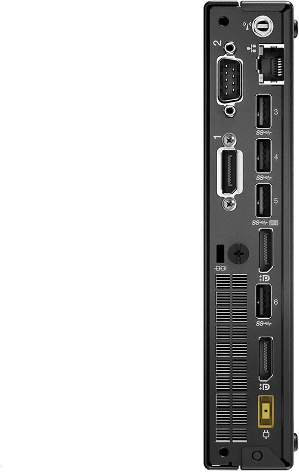 کامپیوتر رومیزی کوچک تجاری Lenovo ThinkCentre M710q (بازسازی شده). | پردازنده Intel Core i5 نسل ششم | 8 گیگابایت رم | 500 گیگابایت هارد دیسک (HDD) | ویندوز 10 پرو
