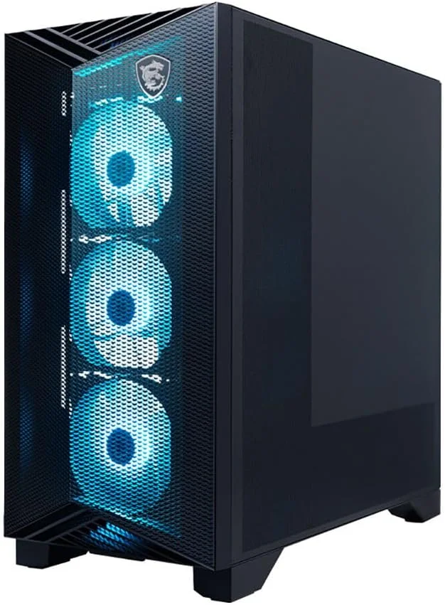 کامپیوتر گیمینگ MSI Aegis Z2: پردازنده AMD R7-7700، کارت گرافیک Geforce RTX 5070، حافظه رم 32GB DDR5، حافظه SSD 2TB M.2 NVMe، خنک کننده بادی، Wi-Fi 6E، آماده واقعیت مجازی، ویندوز 11 هوم: C7NVP-1449US