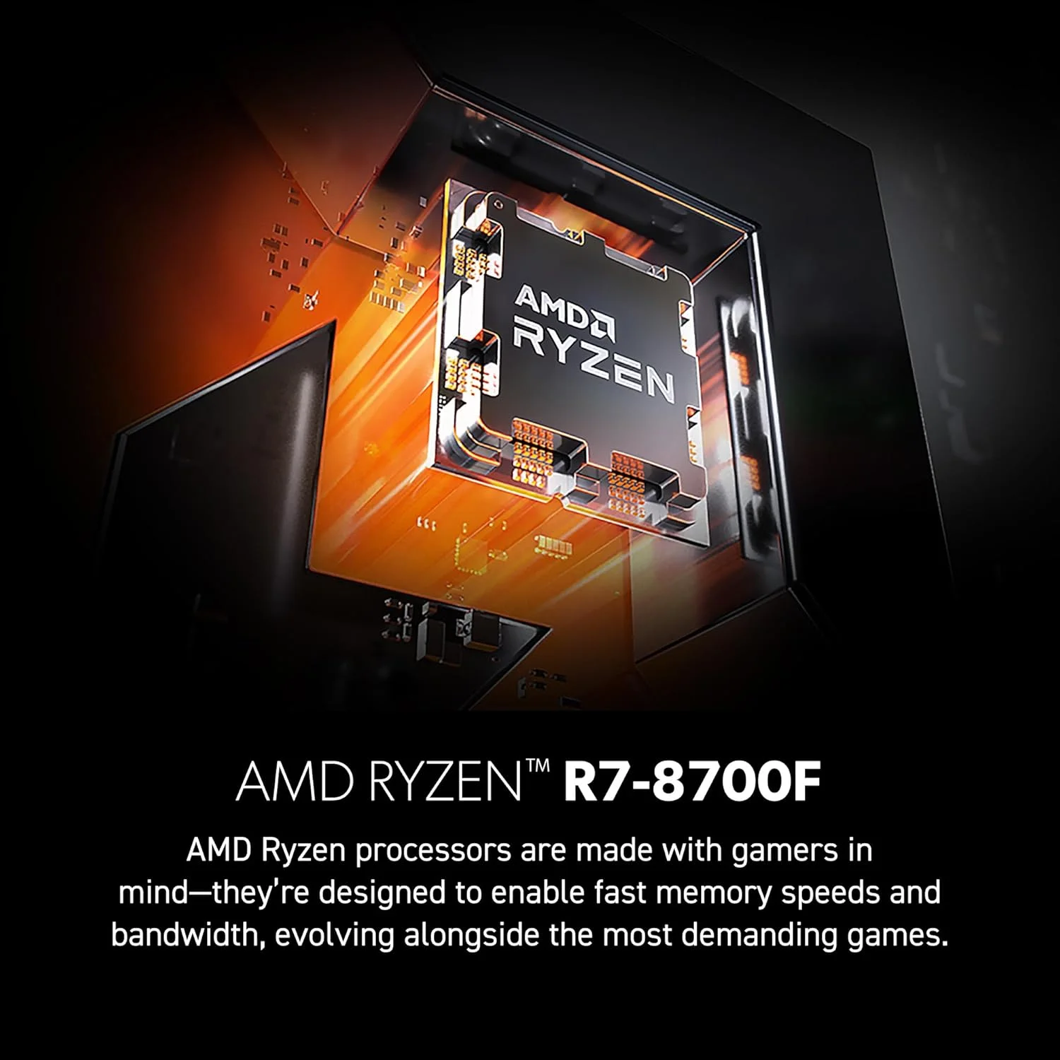 کامپیوتر رومیزی گیمینگ MSI Codex Z2: پردازنده AMD R7-8700F، کارت گرافیک GeForce RTX 5070، حافظه رم 32 گیگابایت DDR5، حافظه اس اس دی 2 ترابایت m.2 NVMe، پورت USB Type-C، آماده واقعیت مجازی، ویندوز 11 هوم: A8NVP-436US