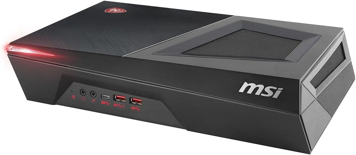 کامپیوتر رومیزی گیمینگ MSI Trident 3 (SFF)، پردازنده Intel Core i7-10700F، کارت گرافیک GeForce RTX 3060 (ITX)، حافظه 16 گیگابایتی، SSD 1 ترابایتی، WiFi 6، USB Type-C، آماده واقعیت مجازی، ویندوز 10 نسخه خانگی Adv. (10TC-268US)