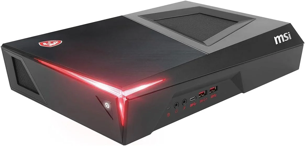 کامپیوتر رومیزی گیمینگ MSI Trident 3 (SFF)، پردازنده Intel Core i7-10700F، کارت گرافیک GeForce RTX 3060 (ITX)، حافظه 16 گیگابایتی، SSD 1 ترابایتی، WiFi 6، USB Type-C، آماده واقعیت مجازی، ویندوز 10 نسخه خانگی Adv. (10TC-268US)