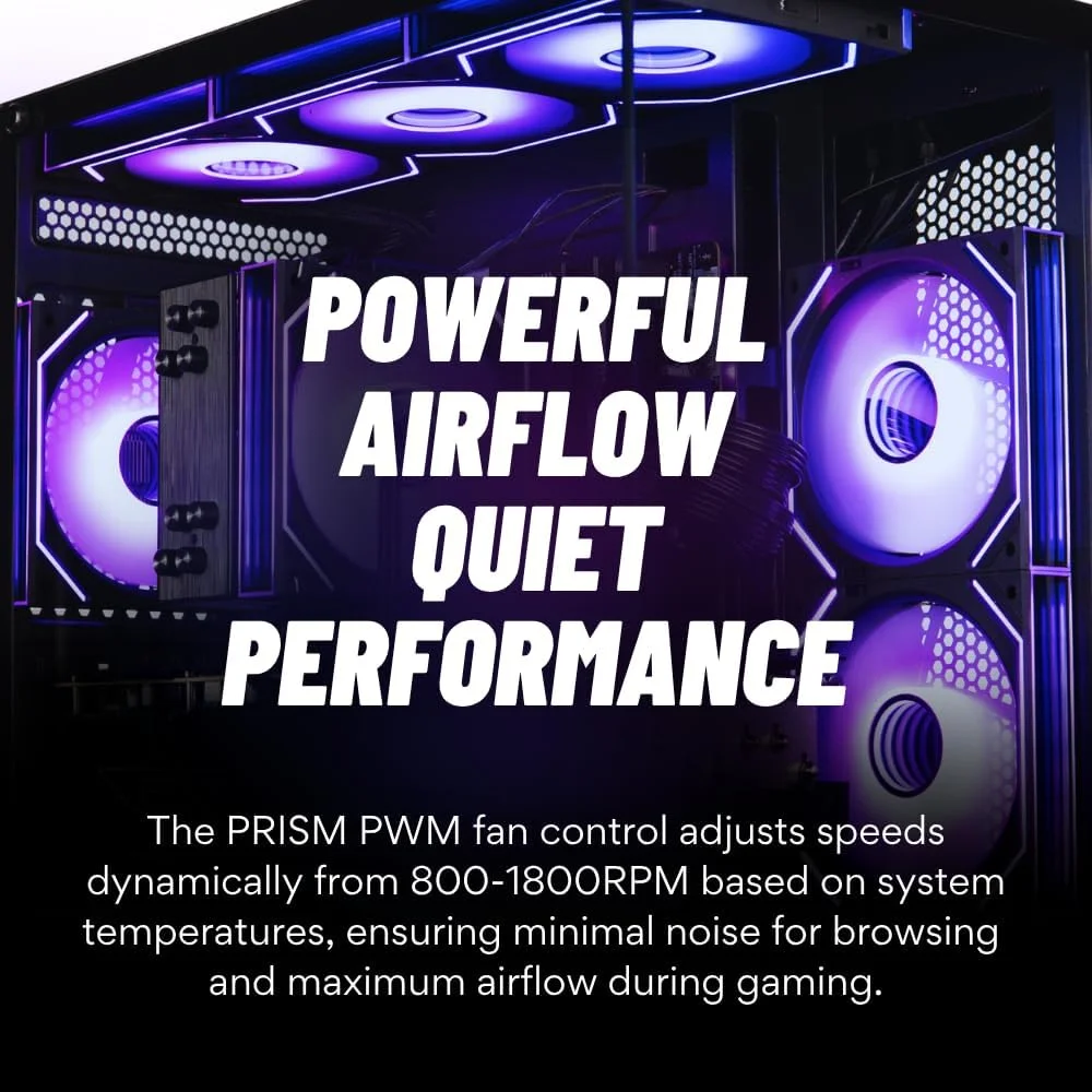 کامپیوتر رومیزی گیمینگ پانوراما (NVD RTX 5060 Ti 8GB، پردازنده AMD Ryzen 7 5700X، رم 32GB DDR4، حافظه SSD 2TB NVMe M.2، WiFi 6E + BT، HDMI + DP، ویندوز 11 پرو) بهترین کامپیوتر برج RGB از پیش ساخته شده برای گیمرها کامپیوتر رومیزی گیمینگ پانوراما (NVD RTX 5060 Ti 8GB، پردازنده AMD Ryzen 7 5700X، رم 32GB DDR4، حافظه SSD 2TB NVMe M.2، WiFi 6E + BT، HDMI + DP، ویندوز 11 پرو) بهترین کامپیوتر برج RGB از پیش ساخته شده برای گیمرها