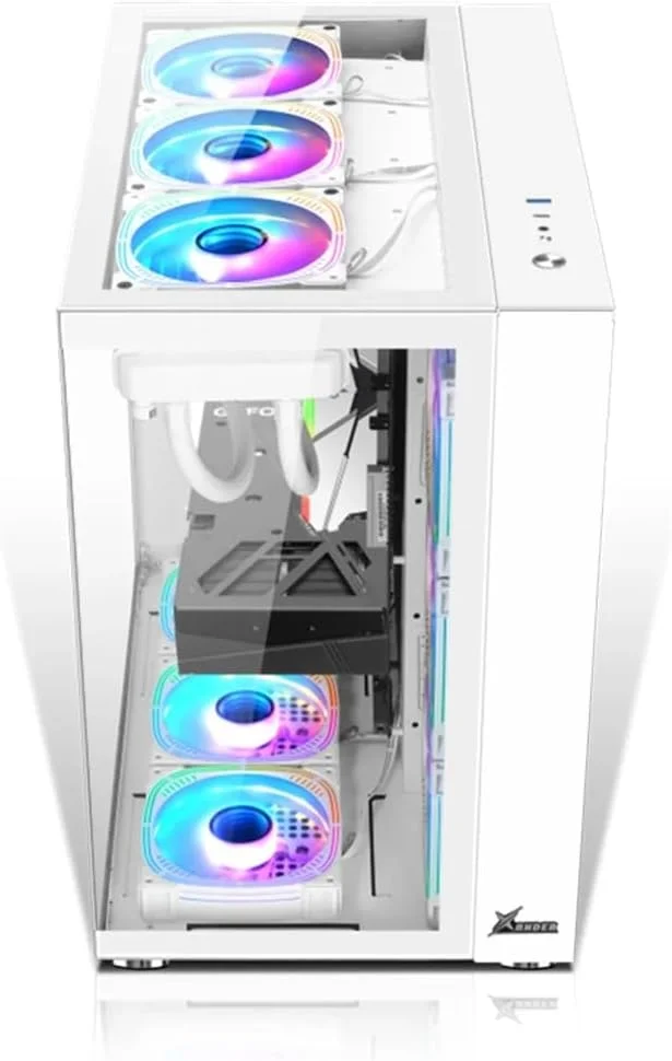 کامپیوتر رومیزی از پیش ساخته شده مناسب بازی/ایستگاه کاری: CORE I5 10400F | رم 16 گیگابایت | انتخاب کارت گرافیک | 512 گیگابایت NVME SSD + 2 ترابایت HDD | ویندوز 11 | وای فای و بلوتوث آماده (Core i5 10400F + GTX 1050 TI 4GB) کامپیوتر رومیزی از پیش ساخته شده مناسب بازی/ایستگاه کاری: CORE I5 10400F | رم 16 گیگابایت | انتخاب کارت گرافیک | 512 گیگابایت NVME SSD + 2 ترابایت HDD | ویندوز 11 | وای فای و بلوتوث آماده (Core i5 10400F + GTX 1050 TI 4GB)