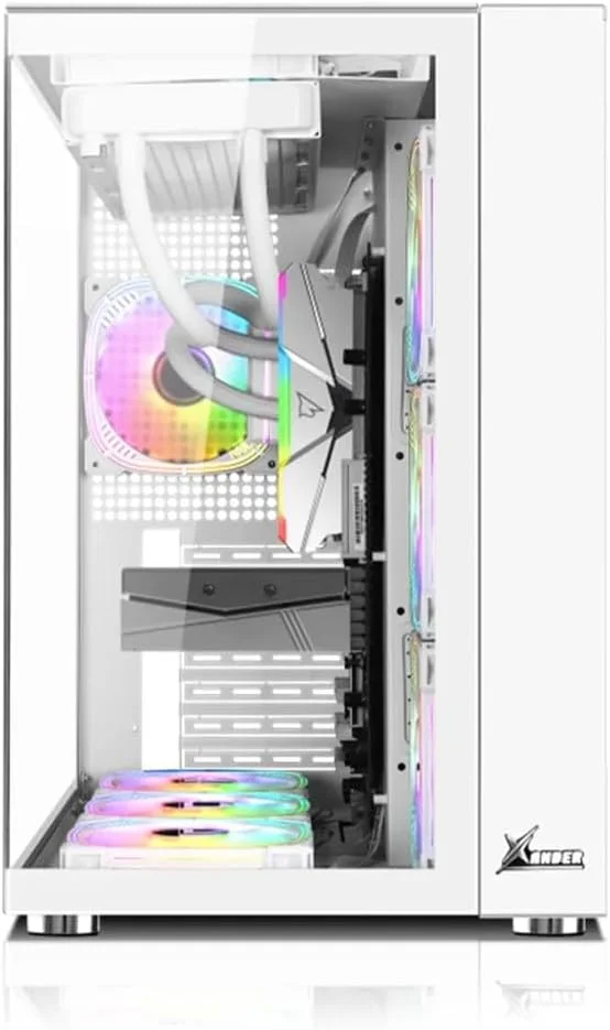 کامپیوتر رومیزی از پیش ساخته شده مناسب بازی/ایستگاه کاری: CORE I5 10400F | رم 16 گیگابایت | انتخاب کارت گرافیک | 512 گیگابایت NVME SSD + 2 ترابایت HDD | ویندوز 11 | وای فای و بلوتوث آماده (Core i5 10400F + GTX 1050 TI 4GB) کامپیوتر رومیزی از پیش ساخته شده مناسب بازی/ایستگاه کاری: CORE I5 10400F | رم 16 گیگابایت | انتخاب کارت گرافیک | 512 گیگابایت NVME SSD + 2 ترابایت HDD | ویندوز 11 | وای فای و بلوتوث آماده (Core i5 10400F + GTX 1050 TI 4GB)