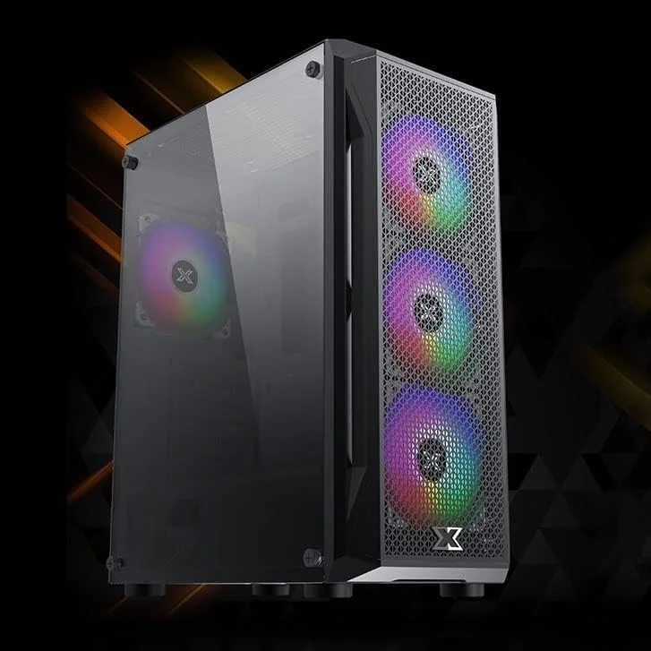 بسته رایانه شخصی گیمینگ گیم سکرت، پردازنده Intel i5 نسل 12، کارت گرافیک NVIDIA RTX 3060 12GB GDDR6، رم 16GB DDR4، حافظه SSD NVME M.2 1TB، کیس با 4 فن RGB، کامپیوتر رومیزی گیمینگ ویندوز 11 پرو