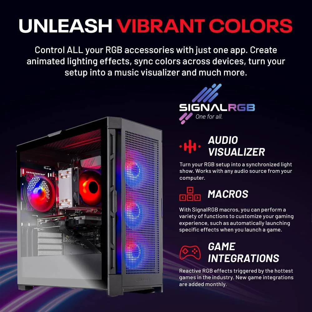 کامپیوتر گیمینگ دسکتاپ Skytech Blaze4، رایزن 7 7700 3.8 گیگاهرتز (5.3 گیگاهرتز توربو بوست)، AMD RX 9070 XT 16GB GDDR6، اس اس دی 1 ترابایتی NVMe، رم 16 گیگابایتی DDR5 6000، پاور 850 واتی گلد، وای فای، ویندوز 11