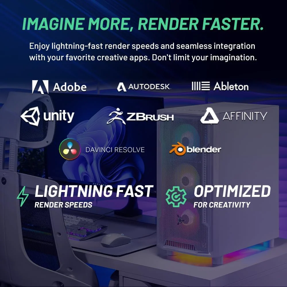 کامپیوتر گیمینگ دسکتاپ Skytech Gaming Archangel - پردازنده Intel Core i5 12600K 3.7 گیگاهرتز، کارت گرافیک NVIDIA RTX 4060 Ti، حافظه SSD NVME 1 ترابایتی، رم 16 گیگابایتی DDR4 3200، منبع تغذیه 600 واتی Gold، خنک کننده مایع 240 میلی متری AIO، وای فای 11AC، ویندوز 11 هوم 64 بیتی