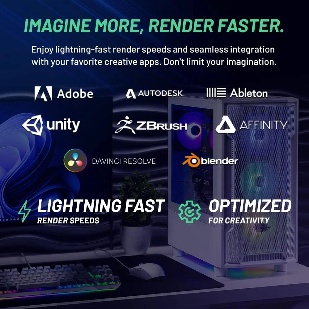 کامپیوتر رومیزی گیمینگ Skytech Archangel – AMD Ryzen 5 3600 3.6 GHz, NVIDIA RTX 3060, 1TB NVME SSD, 16GB DDR4 RAM 3200, منبع تغذیه 600W Gold, Wi-Fi 11AC, ویندوز 11 Home 64-bit