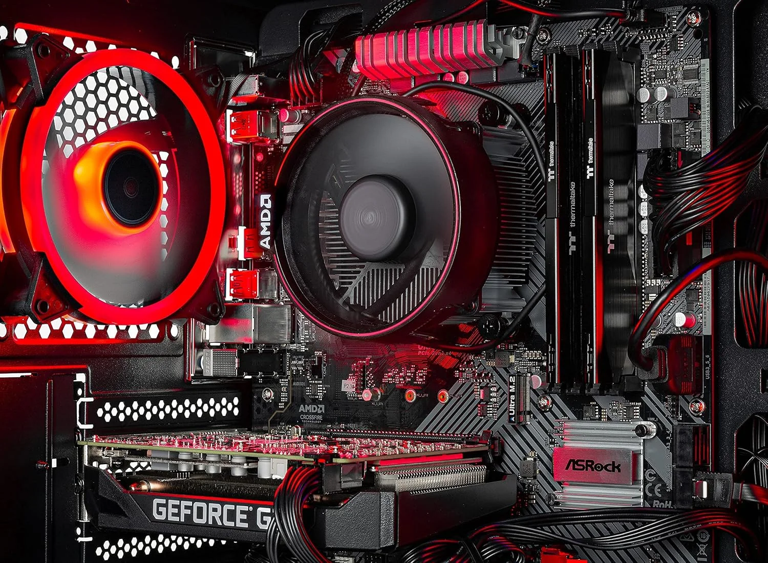 کامپیوتر گیمینگ دسکتاپ Skytech Chronos Mini - AMD Ryzen 5 3600 3.6GHz, GTX 1650 Super 4G, 16GB DDR4 3000, 500GB SSD, AC WiFi, Windows 10 Home 64-bit, مشکی