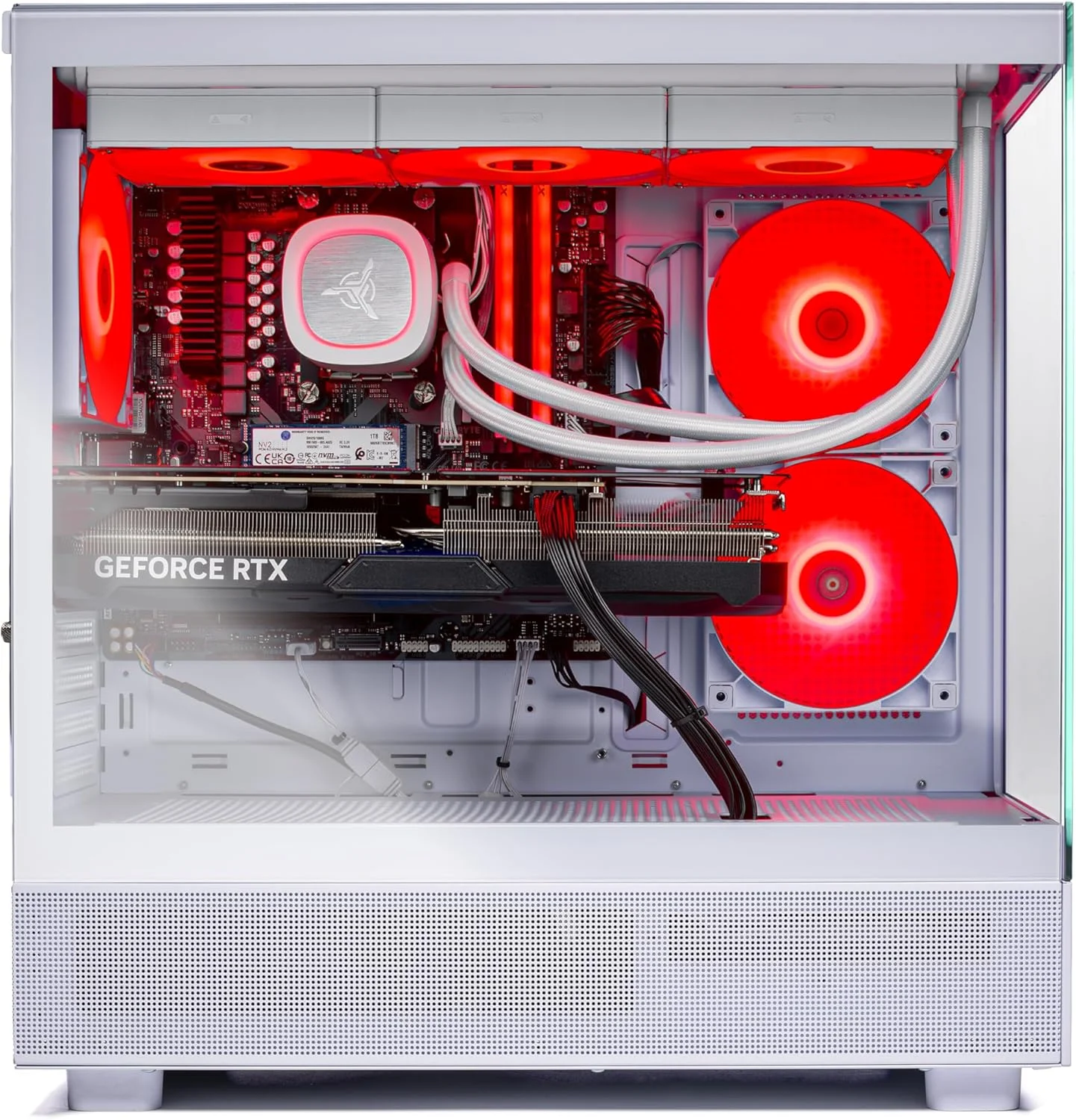 کامپیوتر گیمینگ دسکتاپ Skytech Azure، پردازنده Ryzen 7 7800X3D 4.2 گیگاهرتز (5 گیگاهرتز توربو بوست)، کارت گرافیک NVIDIA RTX 5070 12GB GDDR7، حافظه SSD 2TB Gen4 NVMe، رم 32GB DDR5 6000 RGB، منبع تغذیه 850W Gold، خنک کننده مایع 360mm ARGB AIO، وای فای، ویندوز 11 کامپیوتر گیمینگ دسکتاپ Skytech Azure، پردازنده Ryzen 7 7800X3D 4.2 گیگاهرتز (5 گیگاهرتز توربو بوست)، کارت گرافیک NVIDIA RTX 5070 12GB GDDR7، حافظه SSD 2TB Gen4 NVMe، رم 32GB DDR5 6000 RGB، منبع تغذیه 850W Gold، خنک کننده مایع 360mm ARGB AIO، وای فای، ویندوز 11