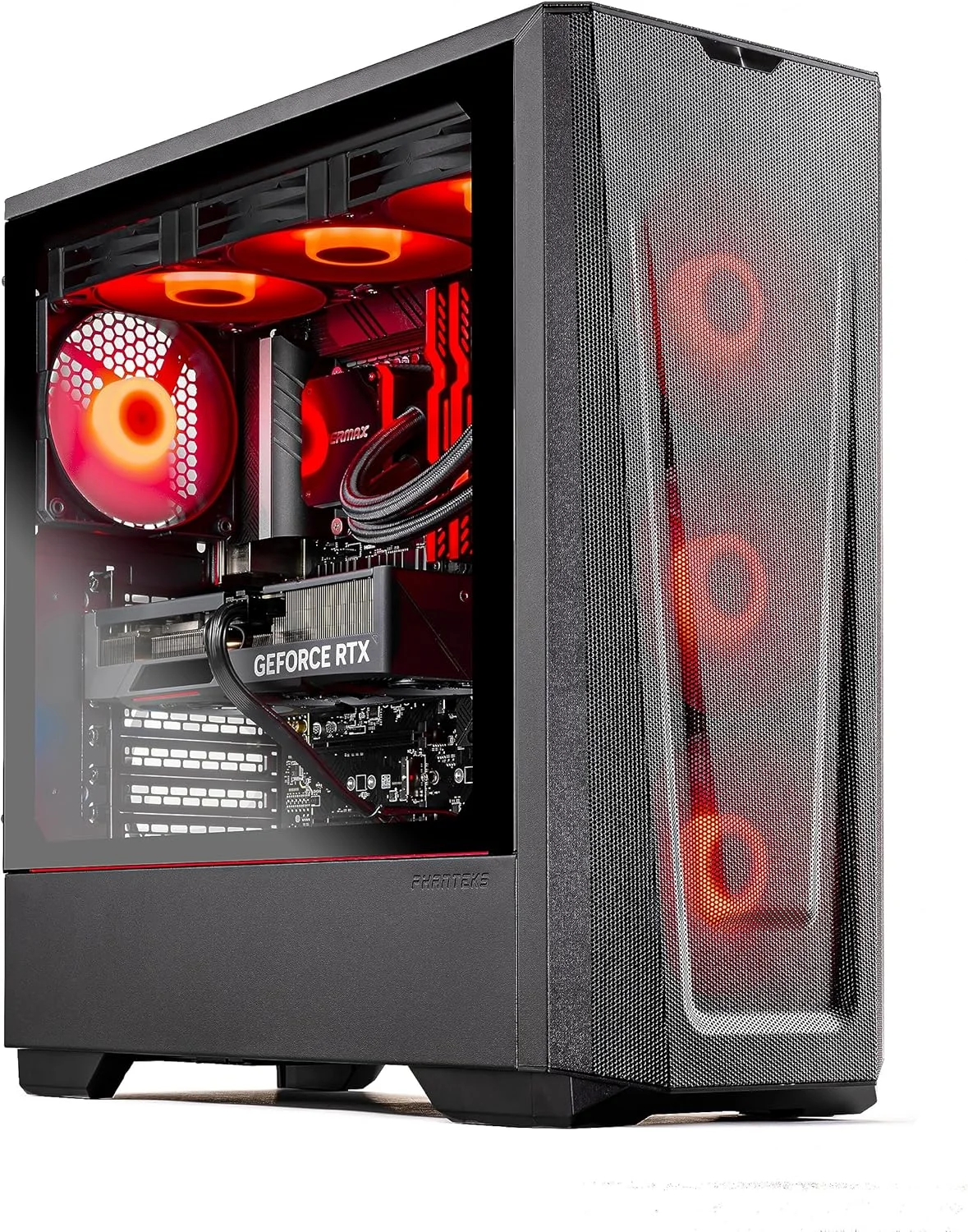 کامپیوتر گیمینگ اسمبل شده Skytech Gaming Eclipse Lite – AMD Ryzen 7 7800X3D 4.2 GHz, NVIDIA RTX 4070 Ti, 1TB NVME Gen4 SSD, 32GB DDR5 RAM RGB, 850W Gold PSU, 360mm AIO, 11AC Wi-Fi, Windows 11 Home 64-bit