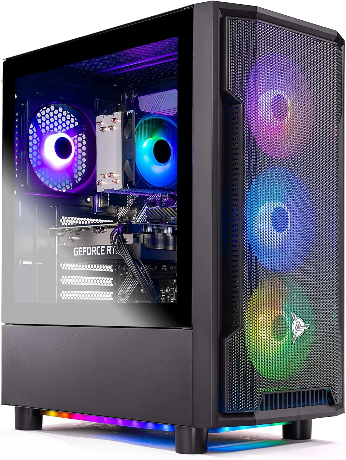 کامپیوتر رومیزی گیمینگ Skytech Shadow – پردازنده Intel Core i5 11400F 2.6 گیگاهرتز، NVIDIA RTX 3050، حافظه SSD NVME 500 گیگابایتی، رم 16 گیگابایتی DDR4 3200، منبع تغذیه 600 واتی Gold، وای فای 11AC، ویندوز 11 هوم 64 بیتی کامپیوتر رومیزی گیمینگ Skytech Shadow – پردازنده Intel Core i5 11400F 2.6 گیگاهرتز، NVIDIA RTX 3050، حافظه SSD NVME 500 گیگابایتی، رم 16 گیگابایتی DDR4 3200، منبع تغذیه 600 واتی Gold، وای فای 11AC، ویندوز 11 هوم 64 بیتی