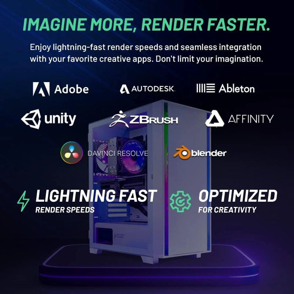 کامپیوتر گیمینگ رومیزی Skytech Gaming Shiva – AMD Ryzen 5 5600X 3.7 GHz، NVIDIA RTX 4060 Ti، 1 ترابایت NVME SSD، رم 16 گیگابایتی DDR4 3200، منبع تغذیه 600W Gold، وای فای 11AC، ویندوز 11 هوم 64 بیتی، سفید کامپیوتر گیمینگ رومیزی Skytech Gaming Shiva – AMD Ryzen 5 5600X 3.7 GHz، NVIDIA RTX 4060 Ti، 1 ترابایت NVME SSD، رم 16 گیگابایتی DDR4 3200، منبع تغذیه 600W Gold، وای فای 11AC، ویندوز 11 هوم 64 بیتی، سفید