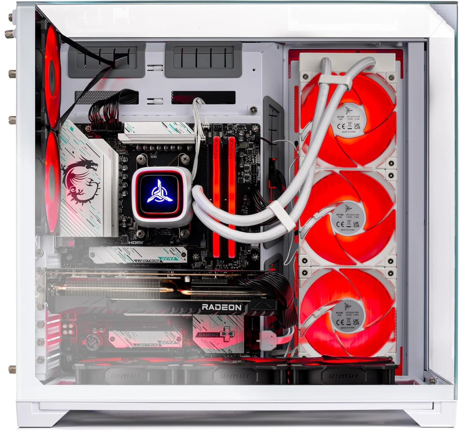 کامپیوتر رومیزی گیمینگ Skytech O11 Vision، پردازنده Ryzen 7 9800X3D 4.7 گیگاهرتز (5.2 گیگاهرتز)، کارت گرافیک AMD RX 9070XT 16GB، حافظه SSD 2TB Gen4 NVMe، رم 32GB DDR5 6000 RGB، منبع تغذیه 850W Gold ATX 3، خنک کننده مایع 360mm ARGB AIO، وای فای، ویندوز 11 کامپیوتر رومیزی گیمینگ Skytech O11 Vision، پردازنده Ryzen 7 9800X3D 4.7 گیگاهرتز (5.2 گیگاهرتز)، کارت گرافیک AMD RX 9070XT 16GB، حافظه SSD 2TB Gen4 NVMe، رم 32GB DDR5 6000 RGB، منبع تغذیه 850W Gold ATX 3، خنک کننده مایع 360mm ARGB AIO، وای فای، ویندوز 11