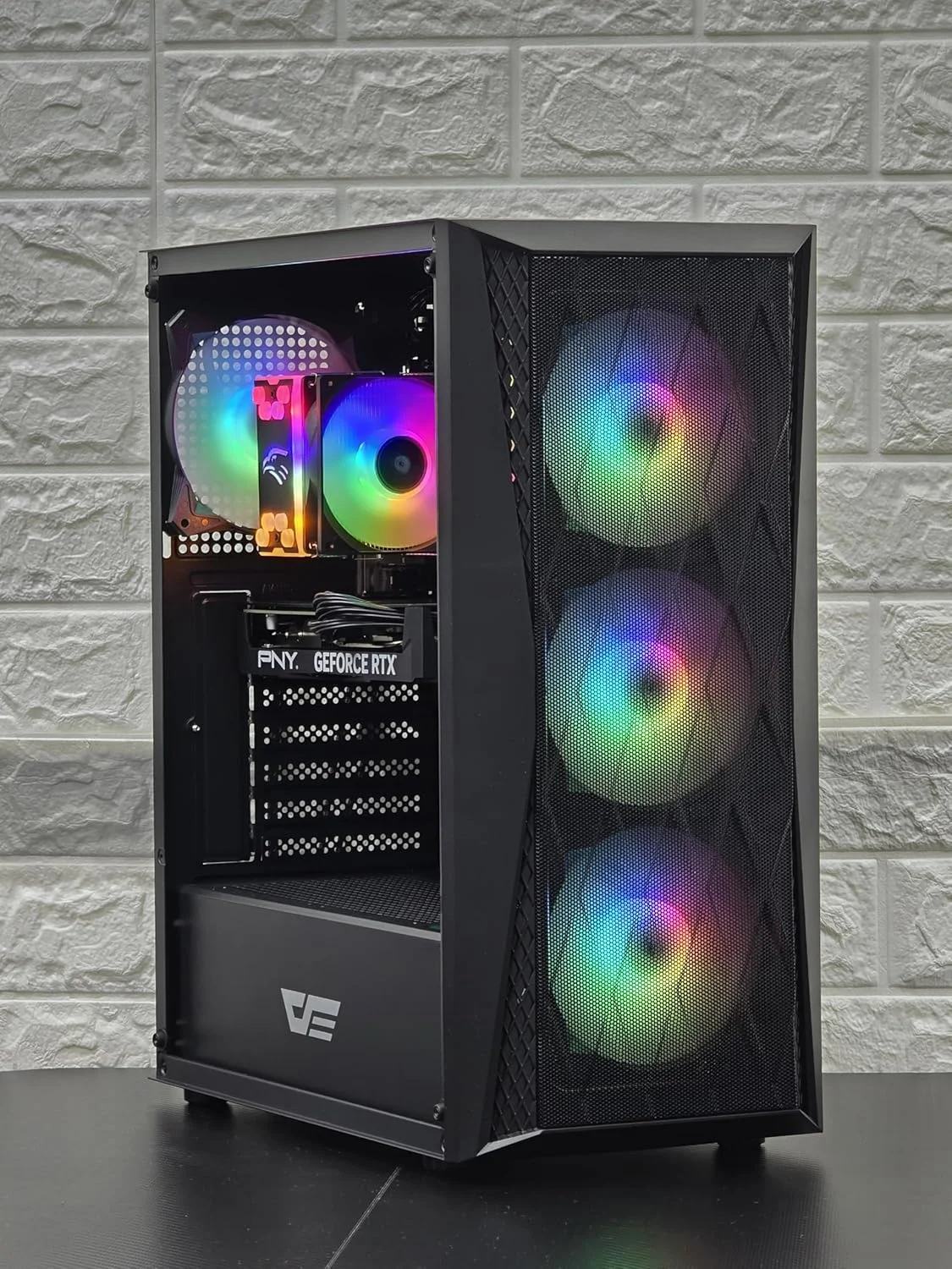 کامپیوتر گیمینگ SNO، پردازنده Core i5-10400F، کارت گرافیک RTX 3060 12GB، رم 16GB DDR4، حافظه SSD NVMe M.2 1000GB، مادربرد H510M LGA1200