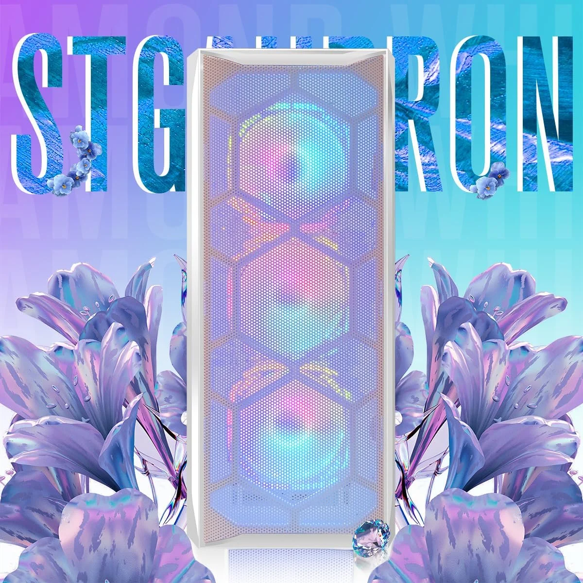 کامپیوتر رومیزی گیمینگ STGAubron، پردازنده AMD Ryzen 5 5500 تا 4.2 گیگاهرتز، کارت گرافیک GeForce RTX 2060 6G، رم 16G DDR4، حافظه 1T SSD، وای فای 6، بلوتوث 5.2، فن RGB x6، ویندوز 11 هوم کامپیوتر رومیزی گیمینگ STGAubron، پردازنده AMD Ryzen 5 5500 تا 4.2 گیگاهرتز، کارت گرافیک GeForce RTX 2060 6G، رم 16G DDR4، حافظه 1T SSD، وای فای 6، بلوتوث 5.2، فن RGB x6، ویندوز 11 هوم