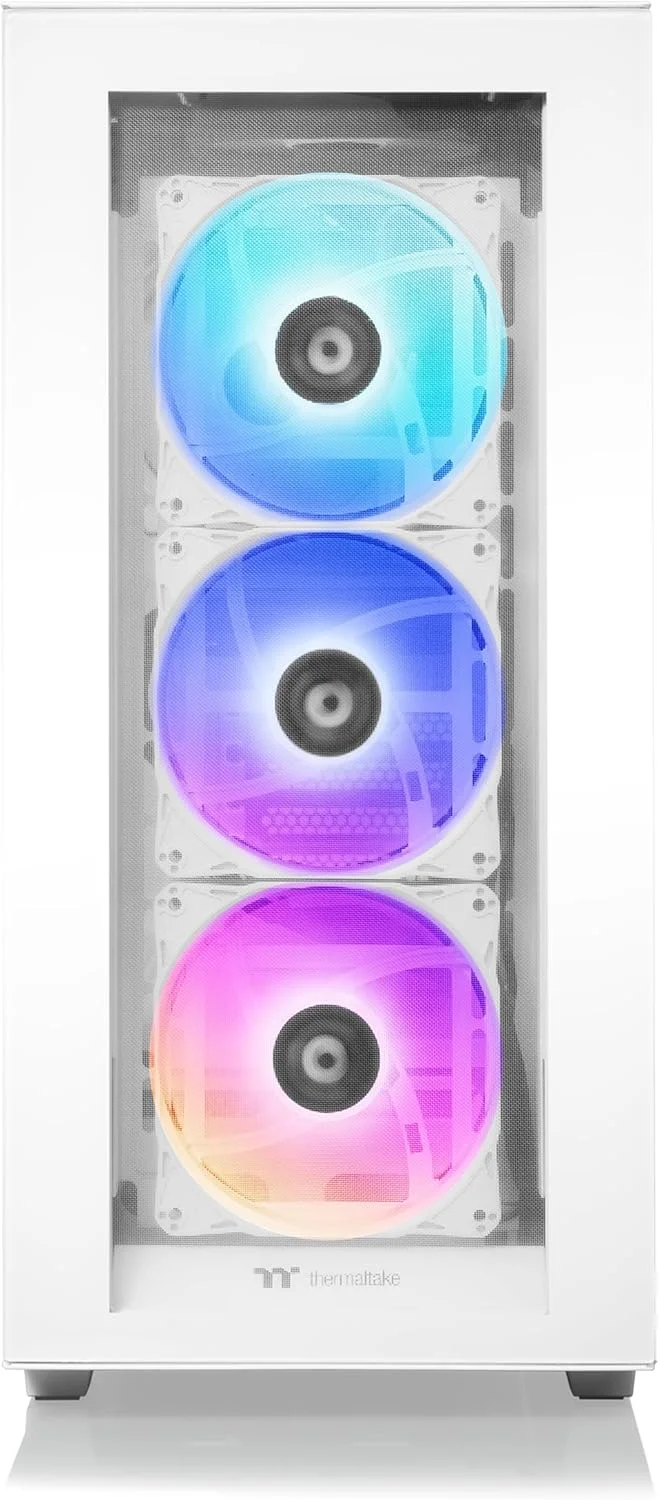 کامپیوتر رومیزی گیمینگ Thermaltake LCGS View i470T (پردازنده Intel® Core™ i7-13700F، حافظه ToughRam 32GB DDR5 5600MT/s RGB، کارت گرافیک NVIDIA® GeForce RTX™ 4070 Ti، حافظه NVMe M.2 1TB، WiFi، ویندوز 11) V35S-B760-B7T-LCS
