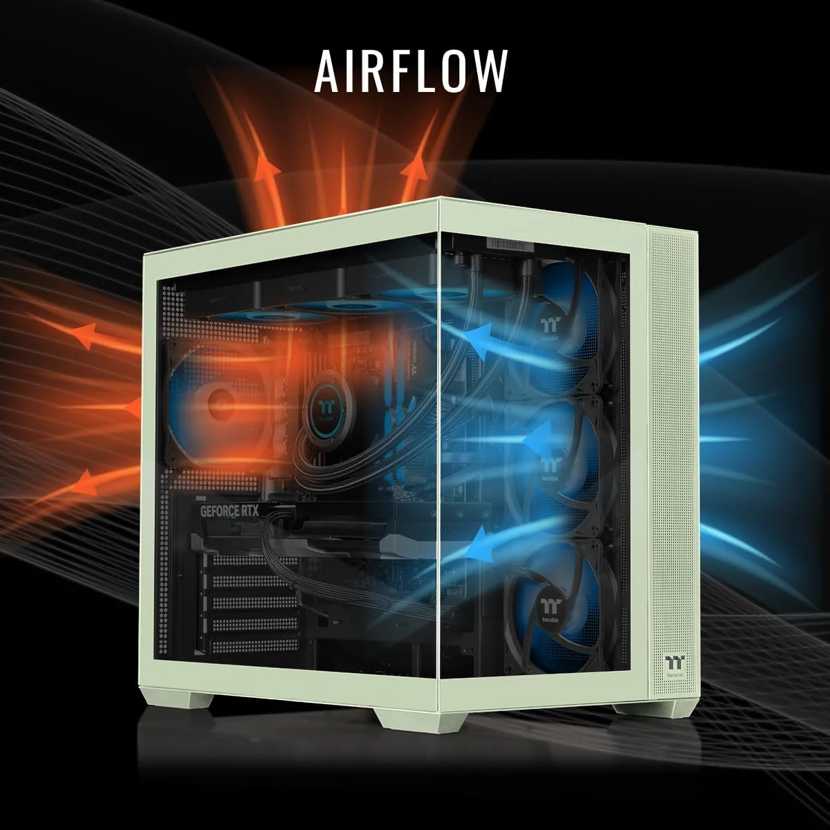 کامپیوتر گیمینگ ترمالتیک LCGS View 9870M-380 (AMD Ryzen™ 7 9800X3D، رم ToughRam 32GB DDR5 6000MT/s RGB، NVIDIA® GeForce RTX™ 5070، 2TB NVMe M.2، WiFi، Windows 11) V38M-B850-570-LCS کامپیوتر گیمینگ ترمالتیک LCGS View 9870M-380 (AMD Ryzen™ 7 9800X3D، رم ToughRam 32GB DDR5 6000MT/s RGB، NVIDIA® GeForce RTX™ 5070، 2TB NVMe M.2، WiFi، Windows 11) V38M-B850-570-LCS