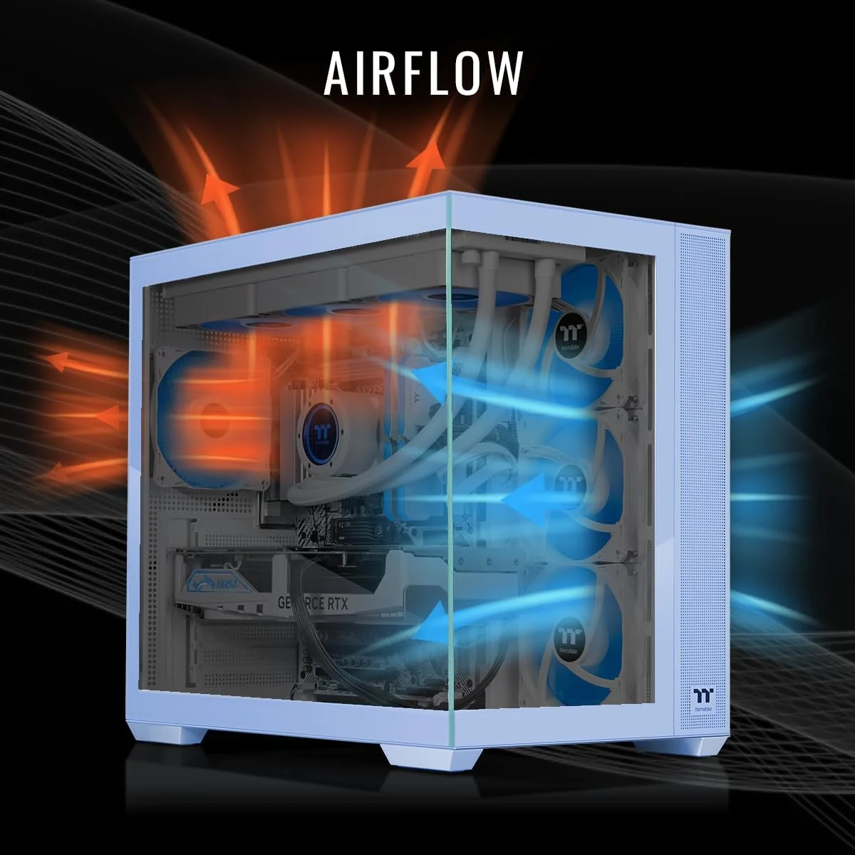 کامپیوتر گیمینگ ترمالتیک LCGS View i1470TH-380 (پردازنده Intel® Core™ i9-14900KF، رم ToughRam 32GB DDR5 6400MT/s RGB، کارت گرافیک NVIDIA® GeForce RTX™ 5070 Ti، حافظه 2TB NVMe M.2، WiFi، ویندوز 11) V38H-Z790-57T-LCS