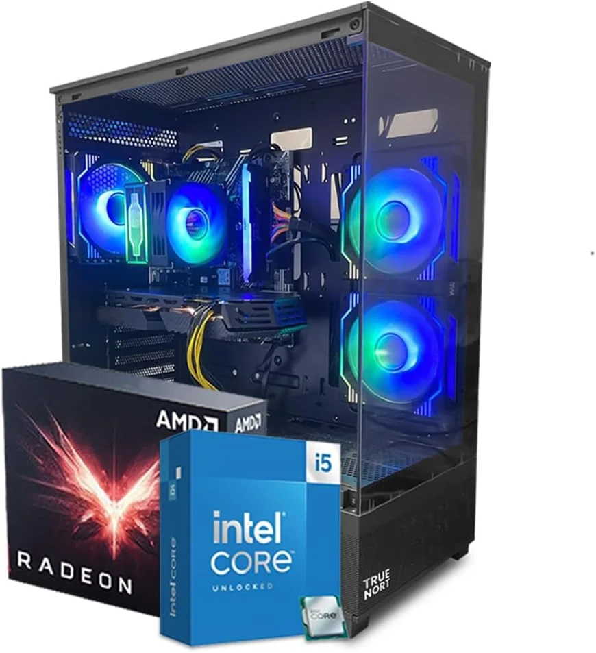 کامپیوتر گیمینگ TrueNort BRAVO، پردازنده Intel Core i5-12400F، کارت گرافیک AMD Radeon RX 580، رم 16 گیگابایتی DDR4، اس اس دی 1 ترابایتی، منبع تغذیه 650 واتی، خنک کننده بادی 120 میلی متری، ویندوز 11 پرو، کیس Mid-Tower مشکی کامپیوتر گیمینگ TrueNort BRAVO، پردازنده Intel Core i5-12400F، کارت گرافیک AMD Radeon RX 580، رم 16 گیگابایتی DDR4، اس اس دی 1 ترابایتی، منبع تغذیه 650 واتی، خنک کننده بادی 120 میلی متری، ویندوز 11 پرو، کیس Mid-Tower مشکی