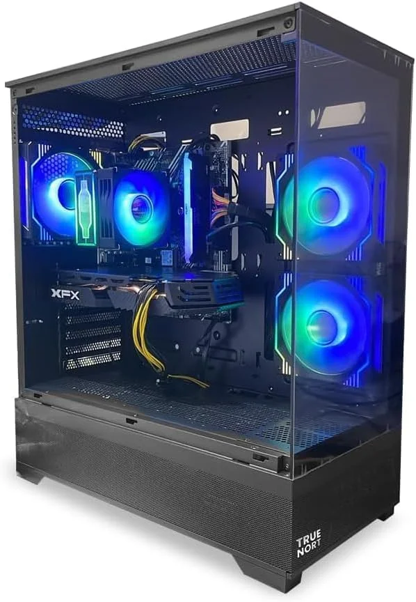 کامپیوتر گیمینگ TrueNort FINIX با پردازنده Intel Core i5-12400F و کارت گرافیک Nvidia Geforce RTX 4060 به همراه 16 گیگابایت رم و 1 ترابایت حافظه NVMe SSD و ویندوز 11 پرو - مشکی کامپیوتر گیمینگ TrueNort FINIX با پردازنده Intel Core i5-12400F و کارت گرافیک Nvidia Geforce RTX 4060 به همراه 16 گیگابایت رم و 1 ترابایت حافظه NVMe SSD و ویندوز 11 پرو - مشکی