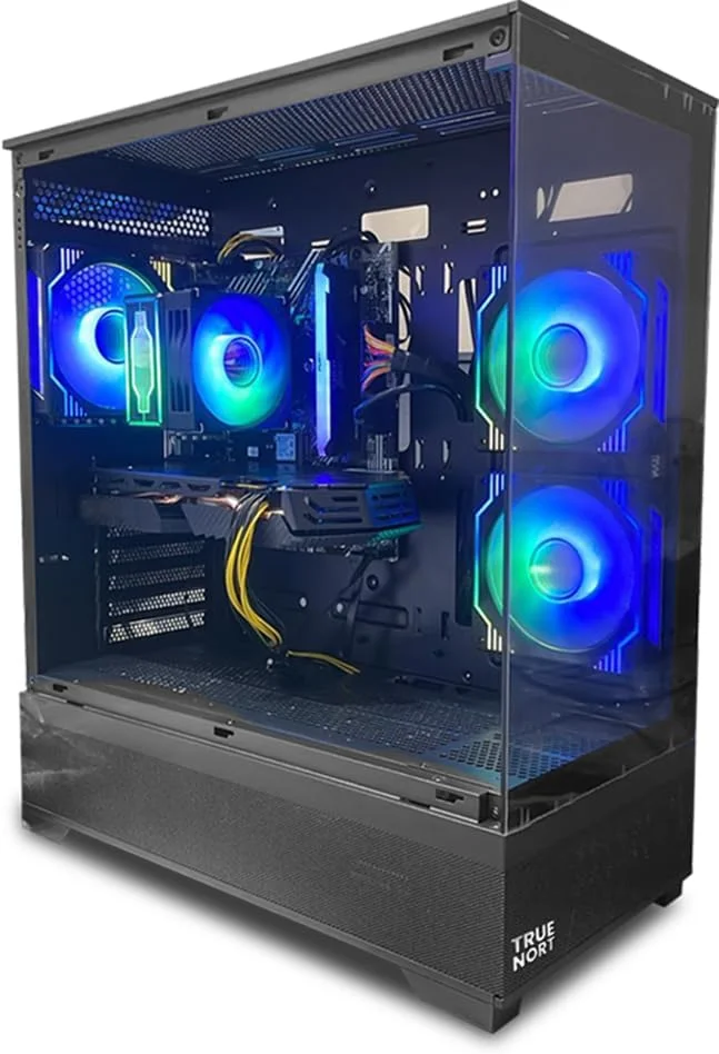 کامپیوتر گیمینگ TrueNort BRAVO، پردازنده Intel Core i5-12400F، کارت گرافیک AMD Radeon RX 580، رم 16 گیگابایتی DDR4، اس اس دی 1 ترابایتی، منبع تغذیه 650 واتی، خنک کننده بادی 120 میلی متری، ویندوز 11 پرو، کیس Mid-Tower مشکی کامپیوتر گیمینگ TrueNort BRAVO، پردازنده Intel Core i5-12400F، کارت گرافیک AMD Radeon RX 580، رم 16 گیگابایتی DDR4، اس اس دی 1 ترابایتی، منبع تغذیه 650 واتی، خنک کننده بادی 120 میلی متری، ویندوز 11 پرو، کیس Mid-Tower مشکی