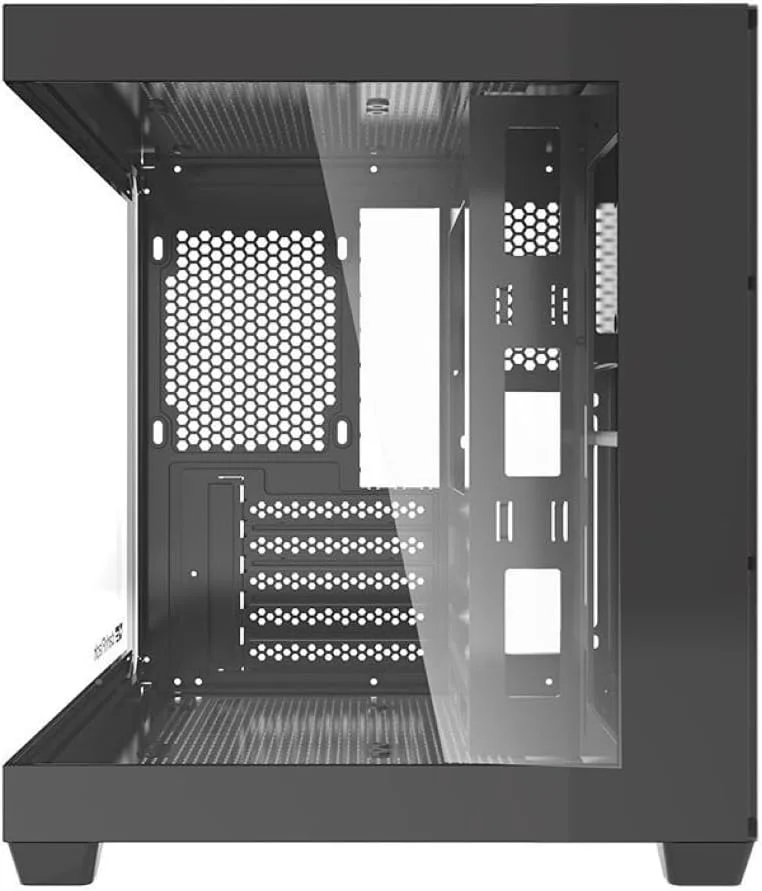 کیس کامپیوتر گیمینگ Aigo Darkflash D275M M-ATX با شیشه حرارت دیده، دارای 3 فن ARGB از پیش نصب شده، طراحی نمای پانورامیک 270 درجه، پشتیبانی از رادیاتور تا 240 میلی متر، USB 3.0، 5 اسلات توسعه (مشکی) کیس کامپیوتر گیمینگ Aigo Darkflash D275M M-ATX با شیشه حرارت دیده، دارای 3 فن ARGB از پیش نصب شده، طراحی نمای پانورامیک 270 درجه، پشتیبانی از رادیاتور تا 240 میلی متر، USB 3.0، 5 اسلات توسعه (مشکی)