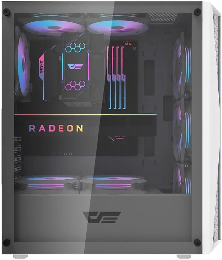 کیس کامپیوتر گیمینگ لوکس Darkflash DK352 PLUS ATX/MATX/ITX با ۴ فن ARGB ۱۲۰ میلیمتری از پیش نصبشده، پنل جلویی شیشهای شفاف، پشتیبانی از رادیاتور ۳۶۰ میلیمتری، کیس کامپیوتر (سفید) کیس کامپیوتر گیمینگ لوکس Darkflash DK352 PLUS ATX/MATX/ITX با ۴ فن ARGB ۱۲۰ میلیمتری از پیش نصبشده، پنل جلویی شیشهای شفاف، پشتیبانی از رادیاتور ۳۶۰ میلیمتری، کیس کامپیوتر (سفید)