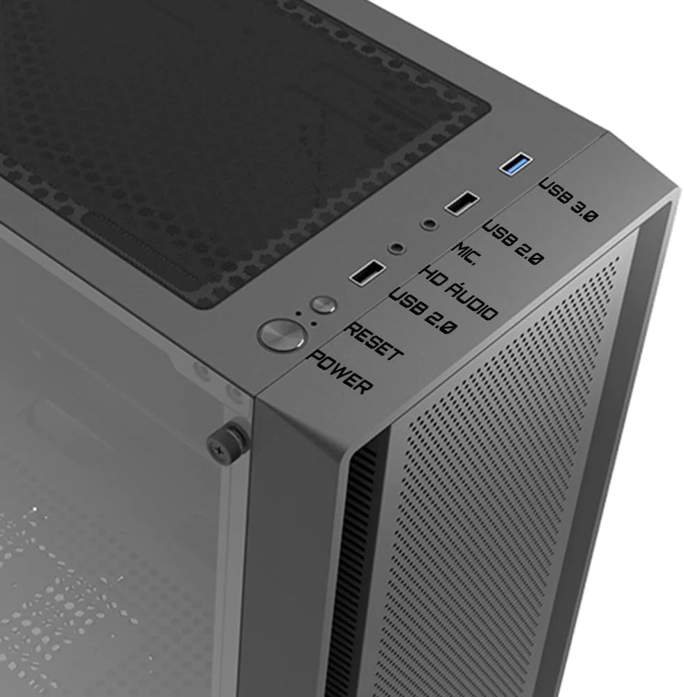 کیس کامپیوتر گیمینگ DarkFlash DK353 Mid Tower ATX/M-ATX/ITX با 4 فن ARGB، کیس کامپیوتر گیمینگ شیشه حرارت دیده با 7 اسلات PCIe، پشتیبانی از رادیاتور 360 میلیمتری، جریان هوای بالا، ورودی/خروجی USB 3.0 جلو کیس کامپیوتر گیمینگ DarkFlash DK353 Mid Tower ATX/M-ATX/ITX با 4 فن ARGB، کیس کامپیوتر گیمینگ شیشه حرارت دیده با 7 اسلات PCIe، پشتیبانی از رادیاتور 360 میلیمتری، جریان هوای بالا، ورودی/خروجی USB 3.0 جلو