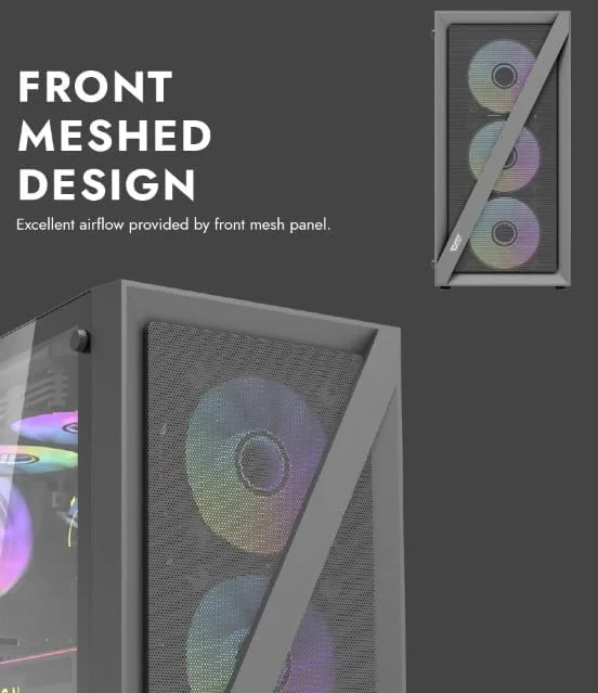 کیس کامپیوتر گیمینگ DarkFlash DK260 Air شیشه حرارت دیده ATX/M-ATX/ITX با 4 فن 120 میلیمتری ARGB، پشتیبانی از رادیاتور 360 میلیمتری، پشتیبانی از 8 فن 120 میلیمتری، 3 اسلات SSD، 7 اسلات PCI-E کیس کامپیوتر گیمینگ DarkFlash DK260 Air شیشه حرارت دیده ATX/M-ATX/ITX با 4 فن 120 میلیمتری ARGB، پشتیبانی از رادیاتور 360 میلیمتری، پشتیبانی از 8 فن 120 میلیمتری، 3 اسلات SSD، 7 اسلات PCI-E