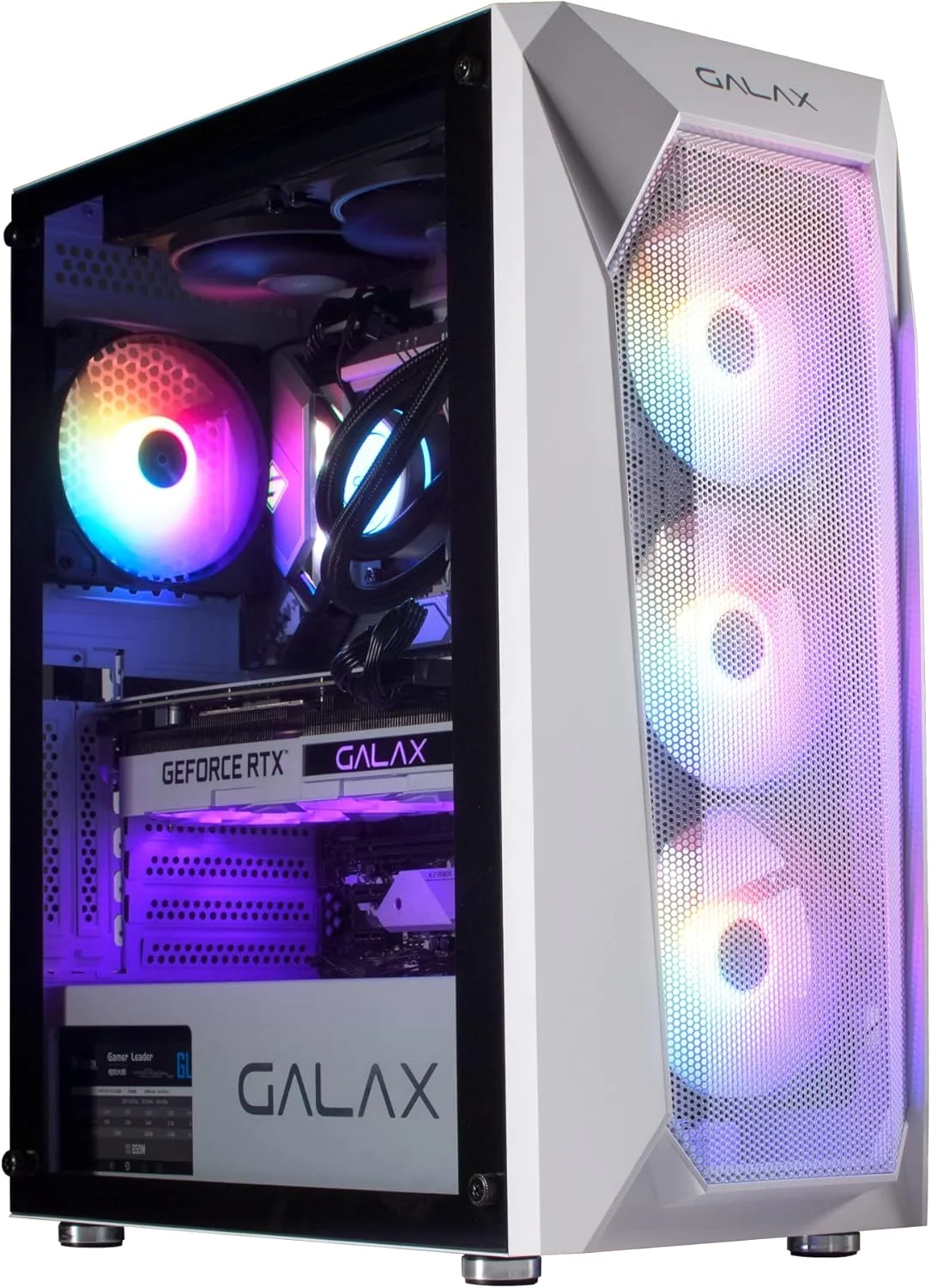 کیس کامپیوتر GALAX مدل (REV-05W) Revolution 05 سفید