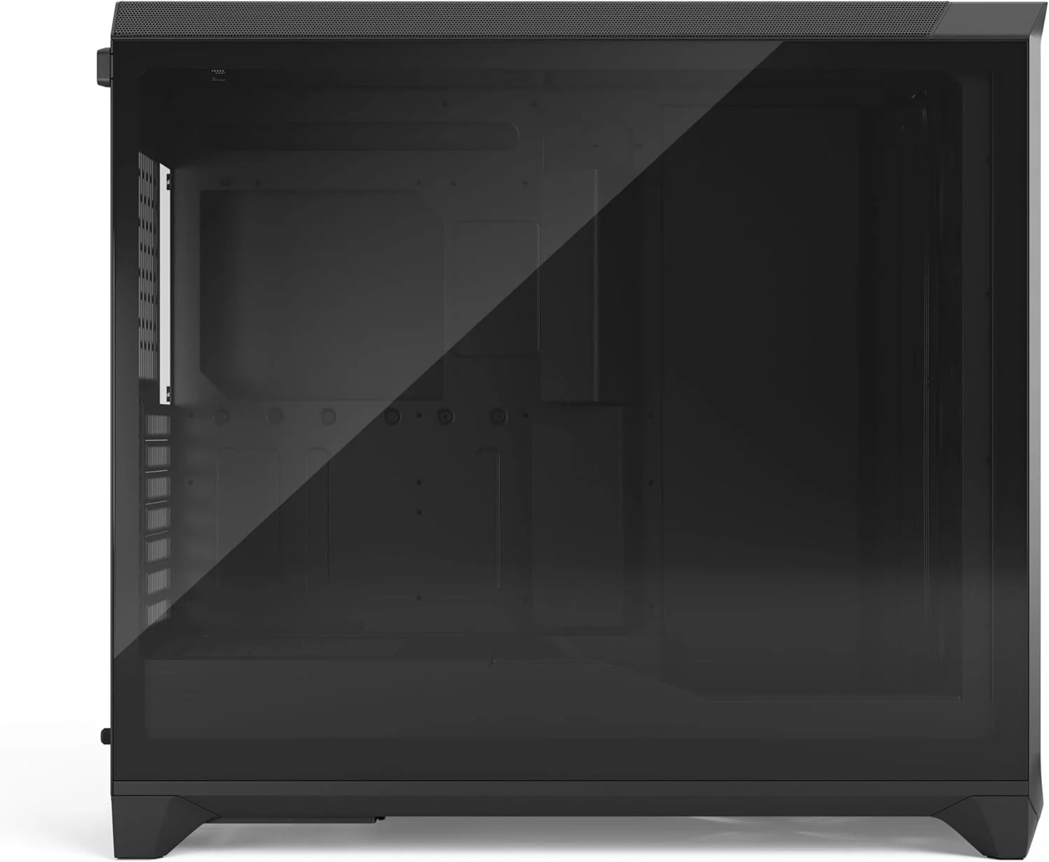 کیس کامپیوتر Fractal Design Meshify 3 XL Black RGB با شیشه حرارت دیده و رنگ روشن - کیس گیمینگ PC با جریان هوای بالا - پنل جلویی مشبک - دارای سه فن ARGB Momentum 14 Gen 2 - فضای داخلی بزرگ - پشتیبانی از کارت گرافیک تا 512 میلی‌متر