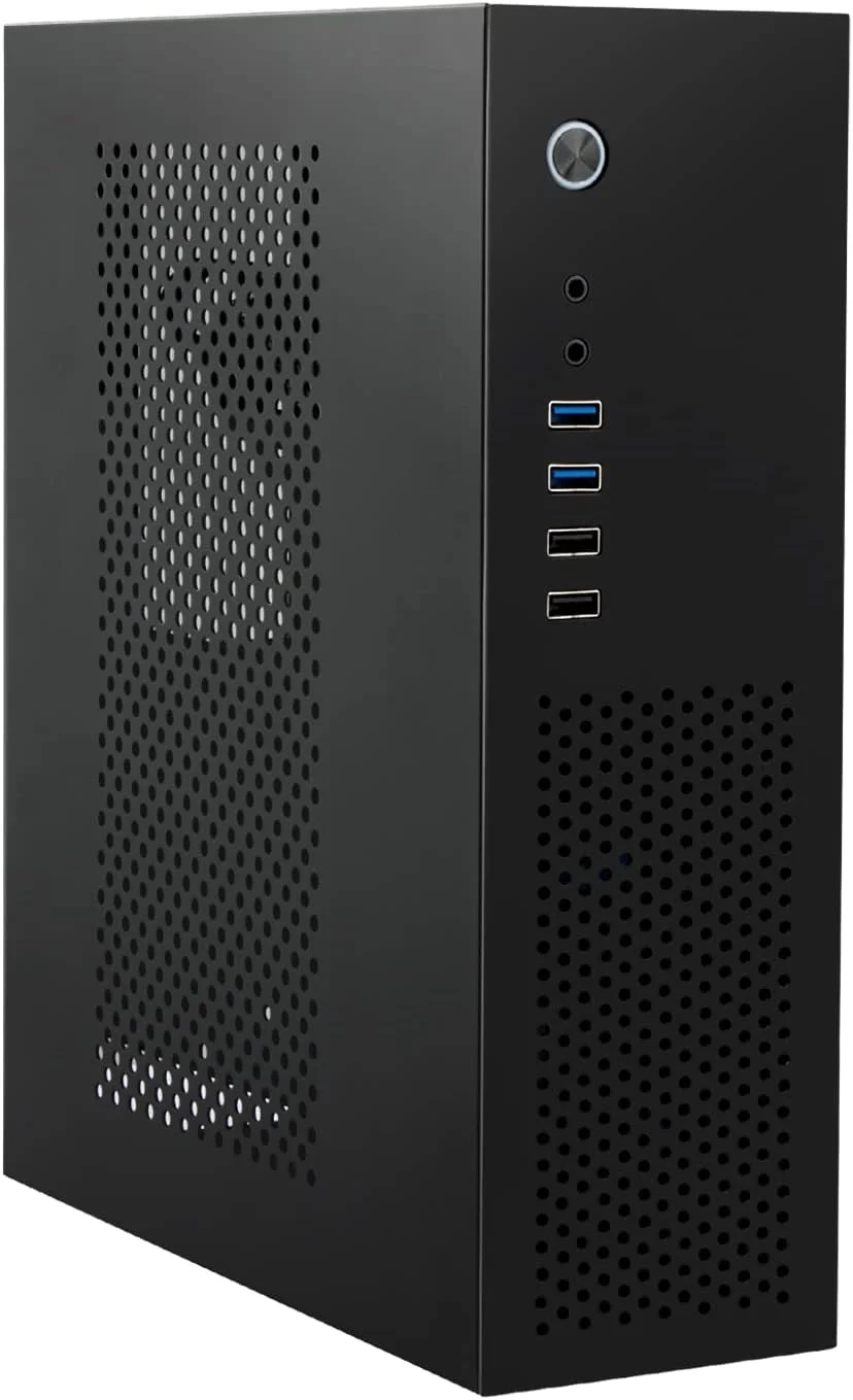 کیس کامپیوتر JOYJOM Micro ATX: کیس MATX DTX Mini PC ITX دسکتاپ از مادربرد Micro ATX MATX DTX ITX Mini PC پشتیبانی می کند