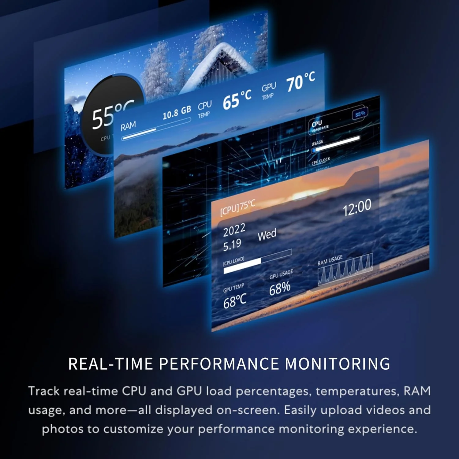 کیس کامپیوتر ATX دیجیتال Lian Li LANCOOL 207 با صفحه نمایش LCD یکپارچه، پنل های توری محور، کیس PC Mid-Tower با 2 عدد فن PWM 140x40x30 میلی متری، 2 عدد فن 140 میلی متری از پیش نصب شده، PSU با قابلیت نصب جانبی یا پشتی