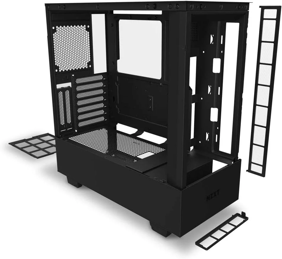 کیس کامپیوتر میانبرج ATX ممتاز انزدایکستی H510 Elite مدل CA-H510E-B1 - پنل شیشهای دوگانه حرارتدیده - پورت USB Type-C در پنل جلویی - نصب عمودی کارت گرافیک - نورپردازی RGB یکپارچه - مشکی کیس کامپیوتر میانبرج ATX ممتاز انزدایکستی H510 Elite مدل CA-H510E-B1 - پنل شیشهای دوگانه حرارتدیده - پورت USB Type-C در پنل جلویی - نصب عمودی کارت گرافیک - نورپردازی RGB یکپارچه - مشکی