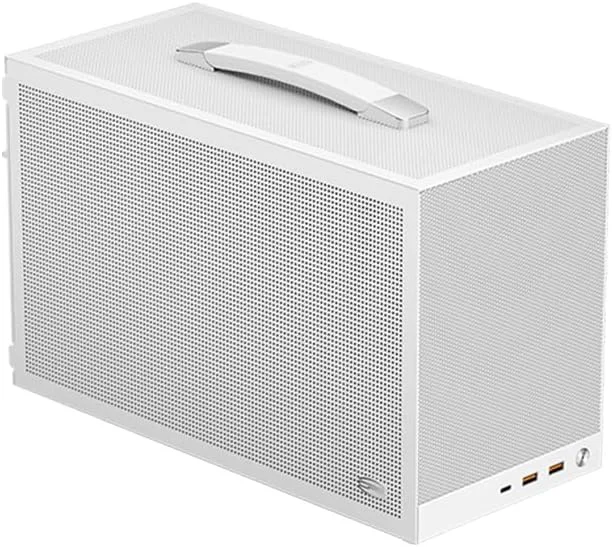 کیس کامپیوتر مینی ITX مدل PCCOOLER CPS K101، شاسی SFF با جریان هوای بالا، مناسب برای کارت گرافیک 340 میلی‌متری، پشتیبانی از 3 فن باریک 12015، دستگیره ارگونومیک، پنل‌های جانبی بدون نیاز به ابزار، USB 3.0 و Type-C (کابل رایزر PCIe شامل نمی‌شود)