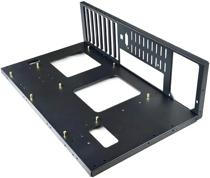 کیس کامپیوتر باز TERRIFI ATX برای اسمبل، کیس گیمینگ، هارد دیسک 3.5 و 2.5 اینچی، 8 براکت PCIe با ارتفاع کامل، شاسی باز ATX برای مادربردهای ATX/M-ATX/ITX کیس کامپیوتر باز TERRIFI ATX برای اسمبل، کیس گیمینگ، هارد دیسک 3.5 و 2.5 اینچی، 8 براکت PCIe با ارتفاع کامل، شاسی باز ATX برای مادربردهای ATX/M-ATX/ITX