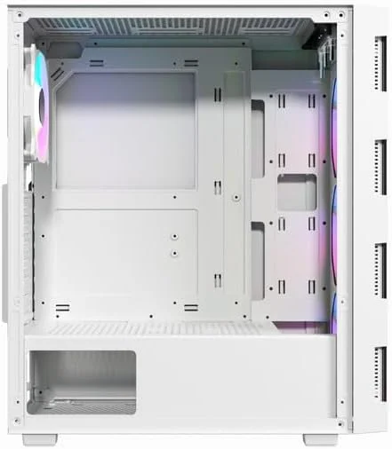 کیس کامپیوتر مید تاور Twisted Minds ATX، بدنه SPCC 0.45mm، پنل شیشه ای جانبی، پورت های USB 3.0 و 1.0، پشتیبانی از 3 فن 120mm در جلو، سازگاری با رادیاتور 240mm/360mm، قابلیت نصب 2 هارد دیسک 3.5 اینچی و 2 اس اس دی 2.5 اینچی، طول کارت گرافیک 340mm